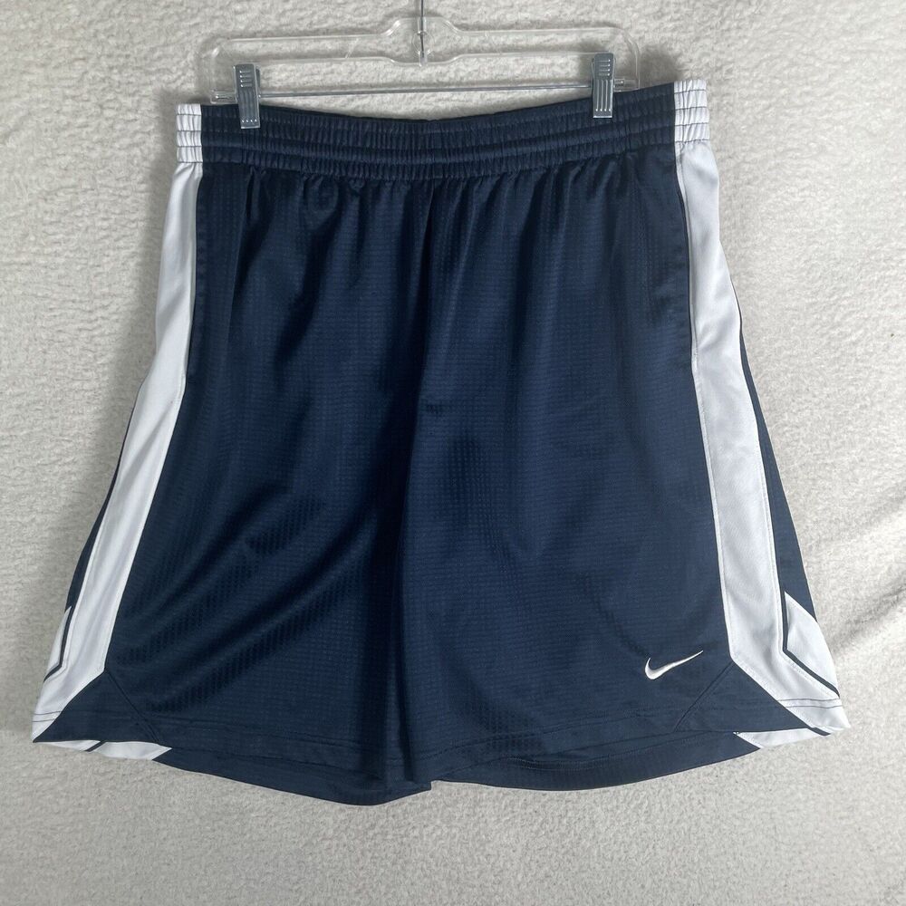 Nike Basketball Shorts Mens XL Blue Drawstring Fitness Athletic 639846-456